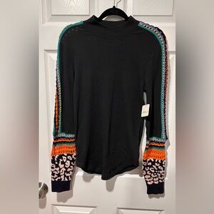Size extra large free people long sleeve top